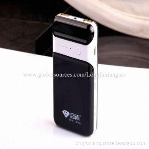 Portable 6,000mAh Power Bank for iPhone 5, High-capacity Battery, High-efficiency Output